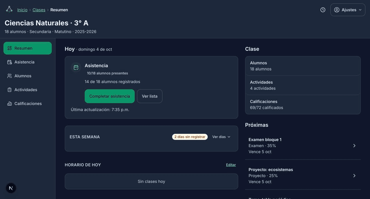 LessonInk — Groups & rosters, scanned in