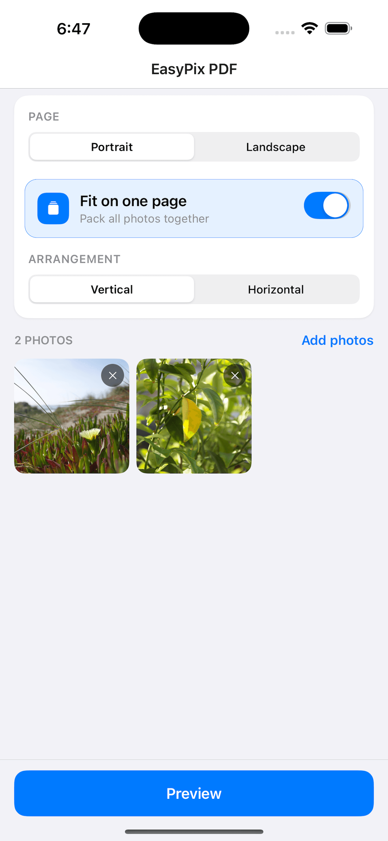 Browse photos — EasyPix PDF