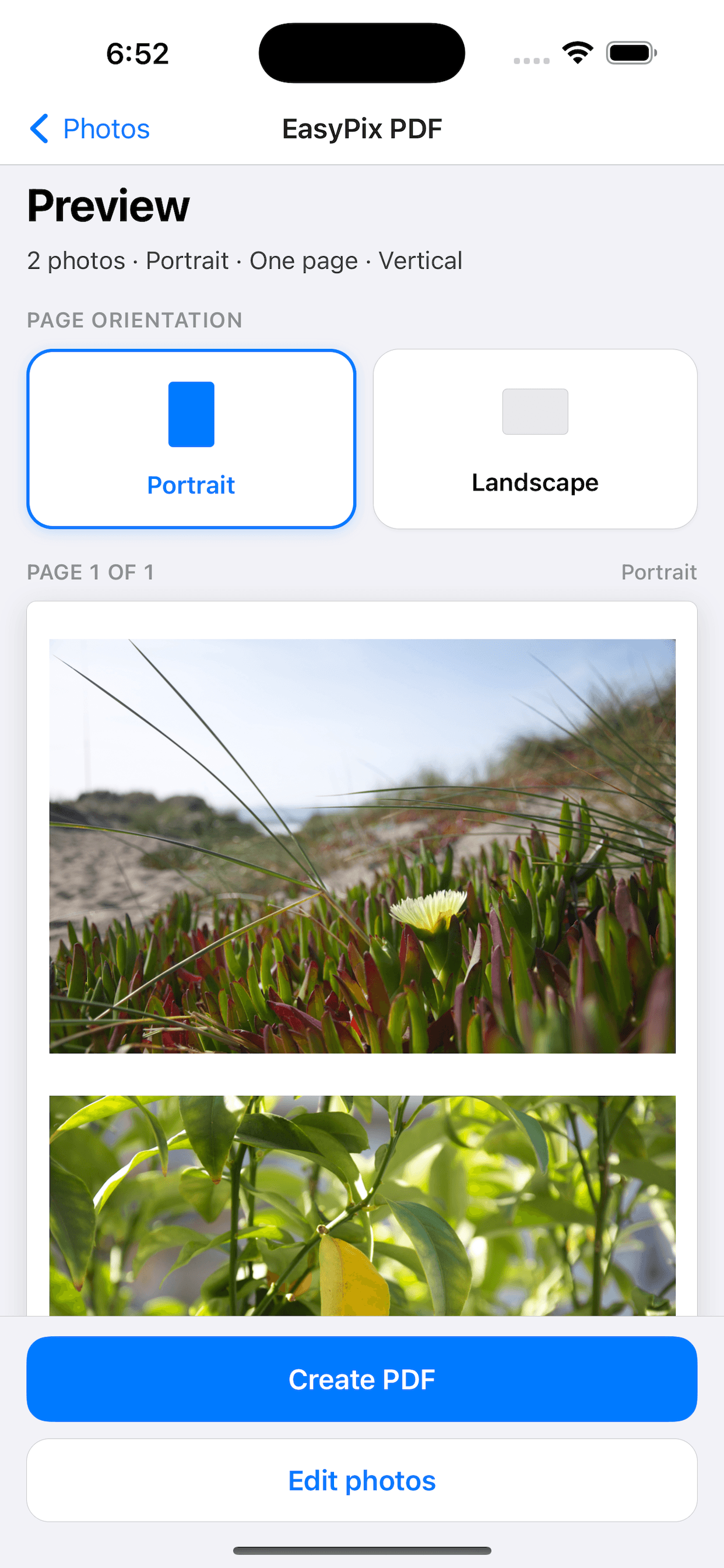 Fit & arrange — EasyPix PDF