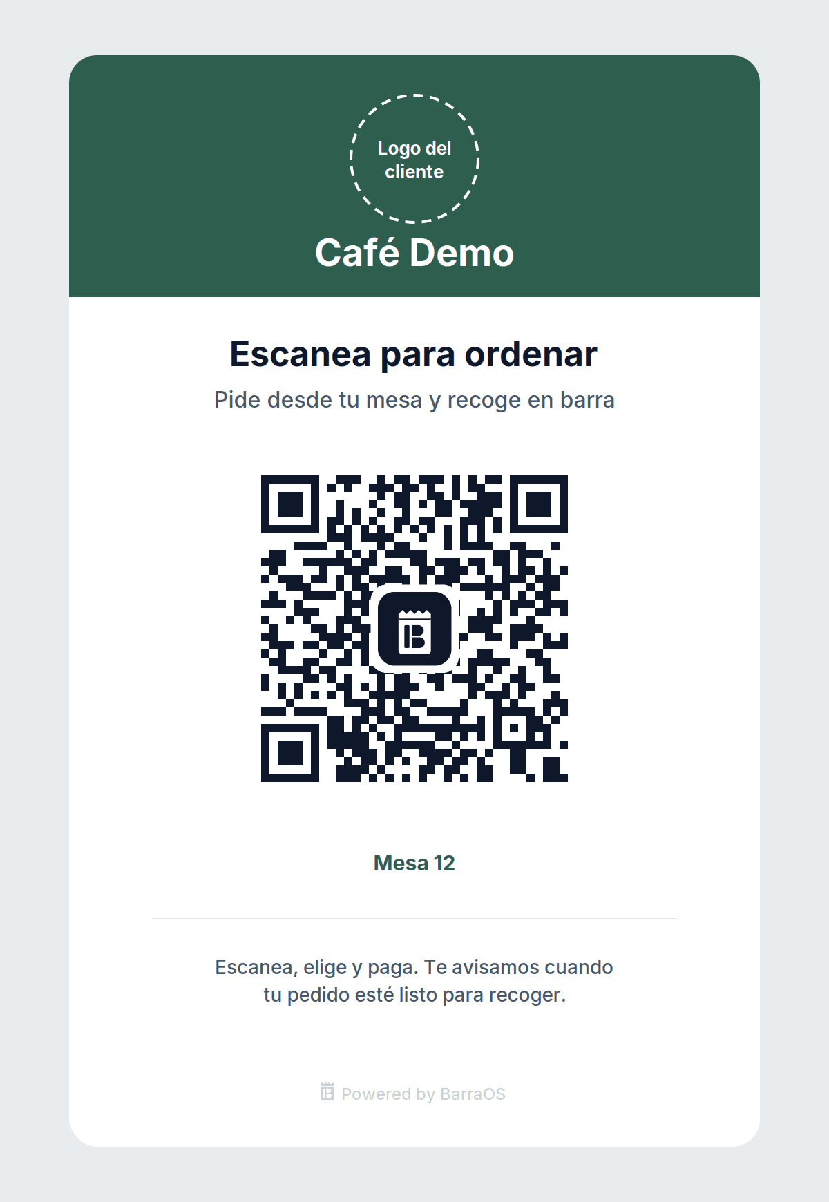 BarraOS app screenshot